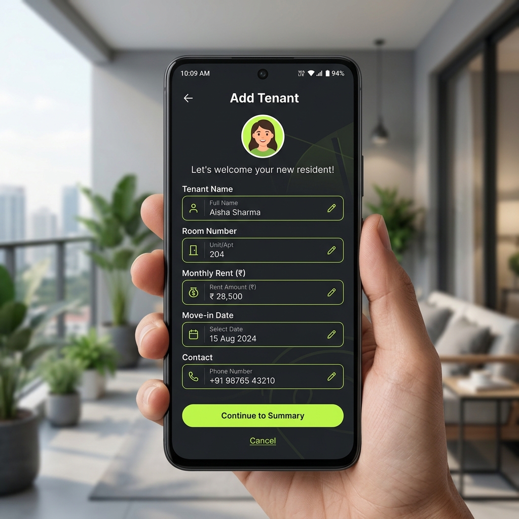 Adding a tenant in Livyo